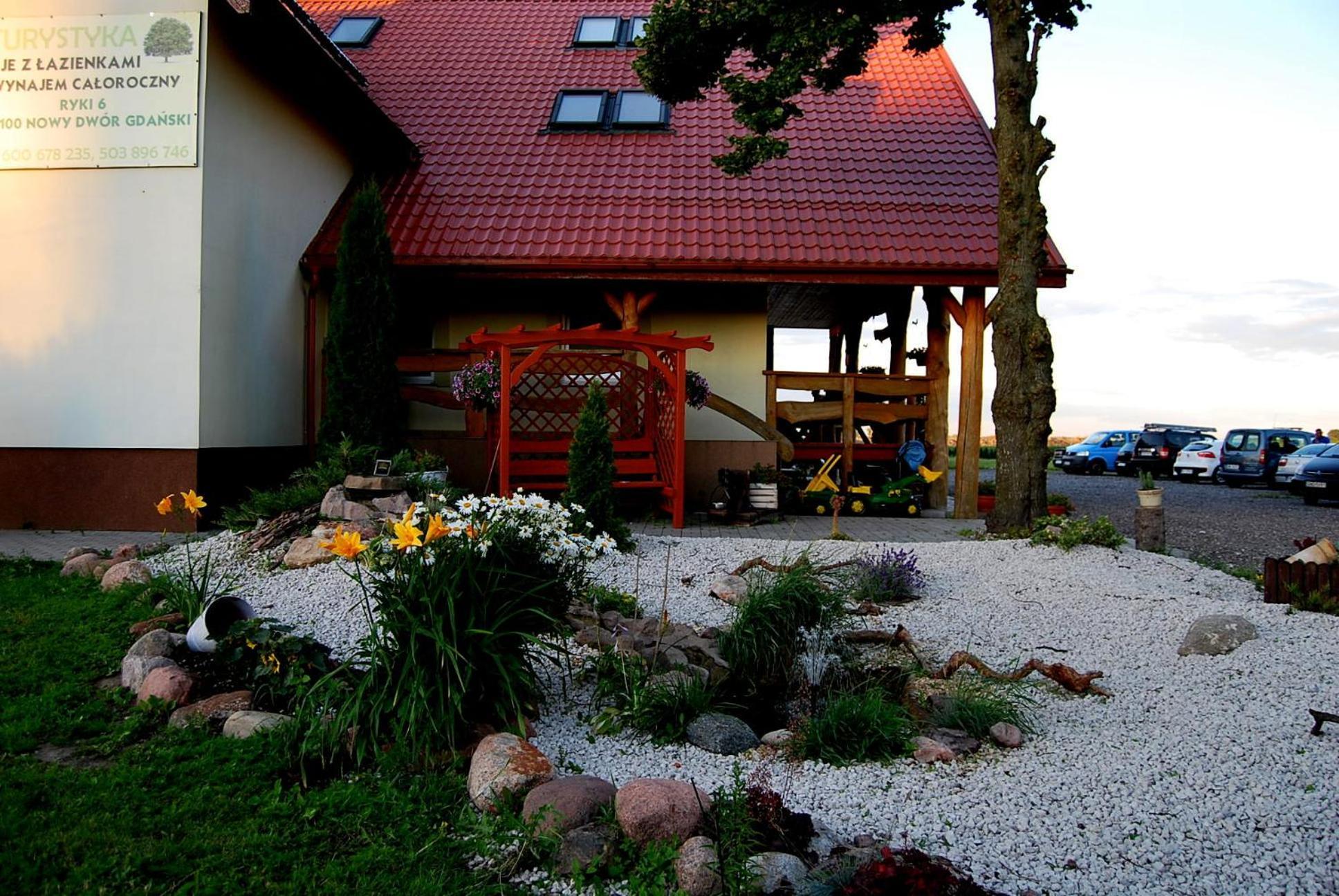 Vila Ranczo Ryki Nowy Dwór Gdański Exteriér fotografie